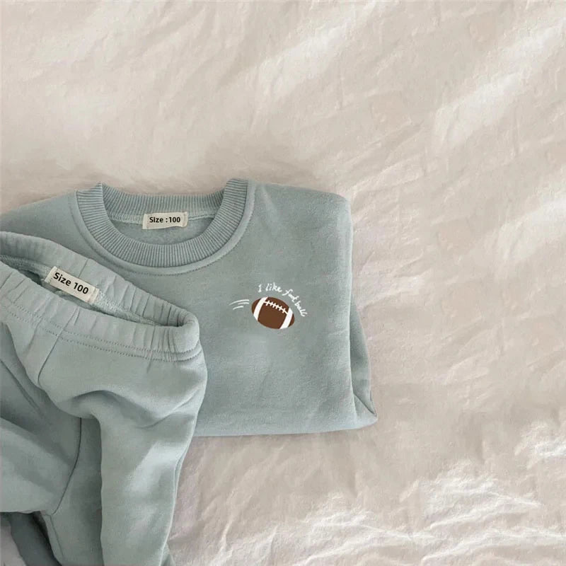 Embroidery Thicken Fleece Warm Sweatshirt