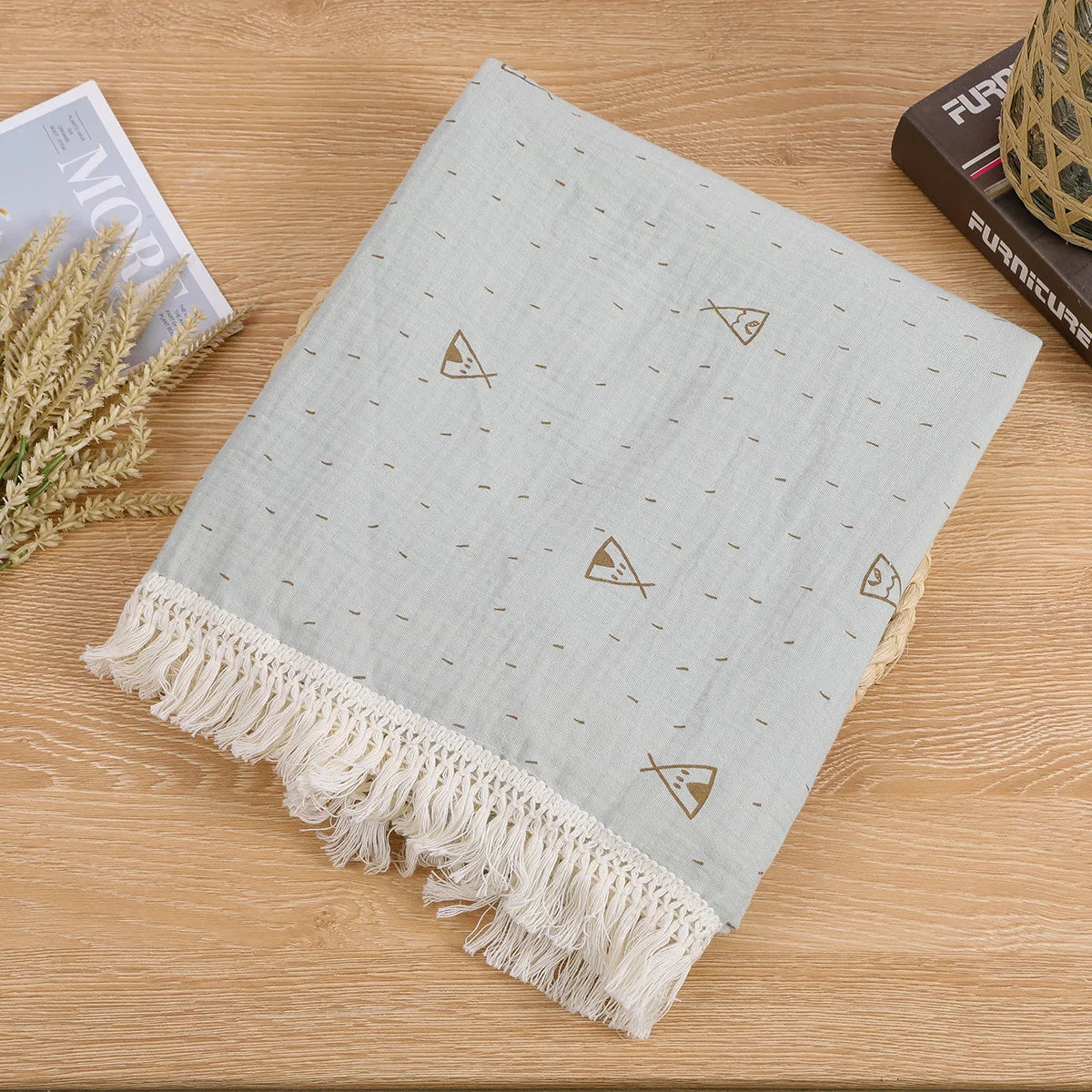 Cotton Muslin Swaddle Blankets