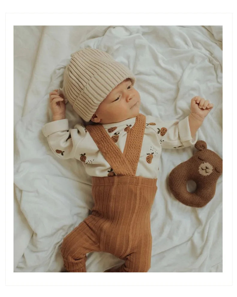 Organic Cotton Bay Boys Girl Shirt Toddler Children Clothes Fruit Pattern Short Sleeve Tops T-shirt Baby Kids Infant Outfits