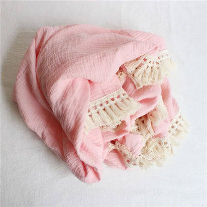 Cotton Muslin Swaddle Blankets