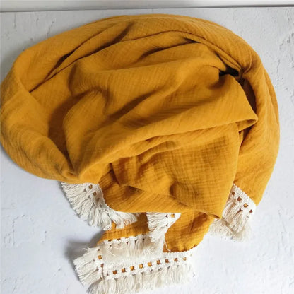 Cotton Muslin Swaddle Blankets