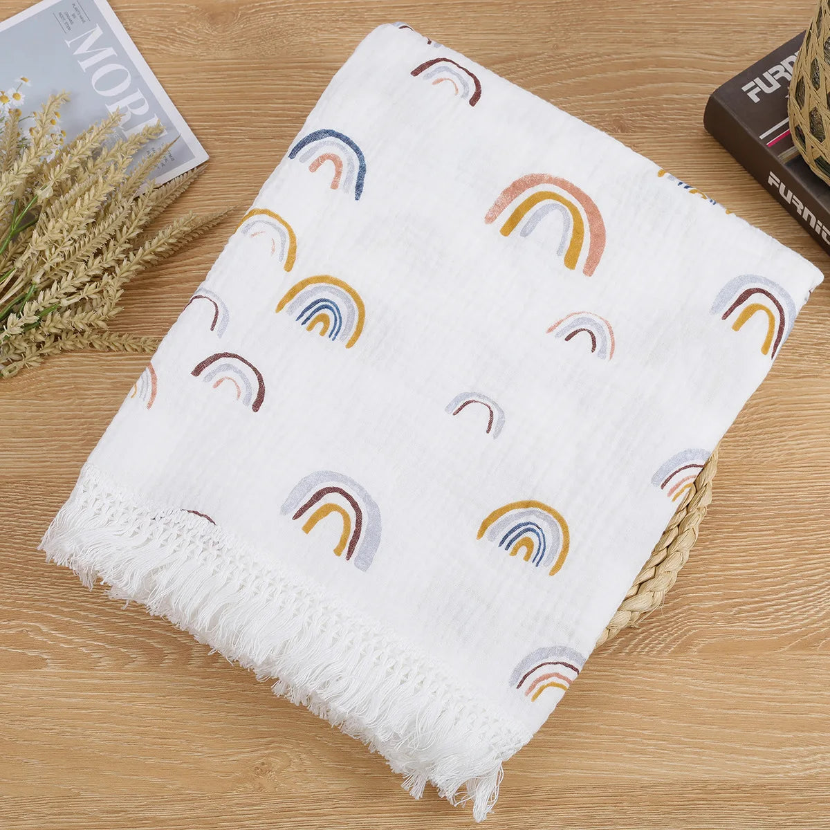 Cotton Muslin Swaddle Blankets