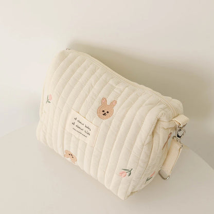 Cute Print Embroidery Mommy Bag