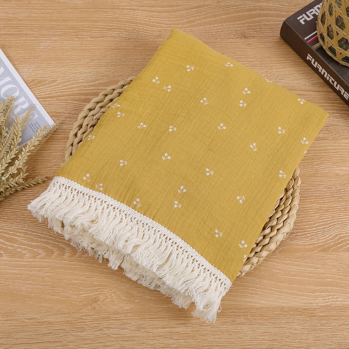 Cotton Muslin Swaddle Blankets
