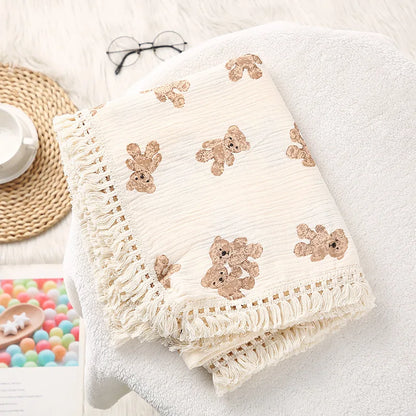 Cotton Muslin Swaddle Blankets