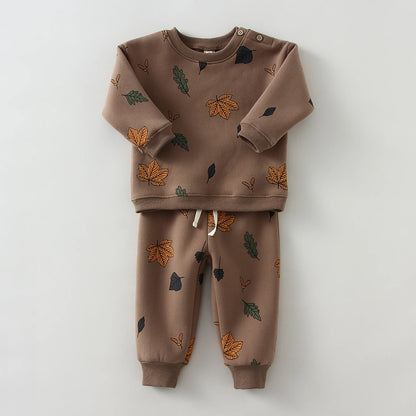 Embroidery Thicken Fleece Warm Sweatshirt