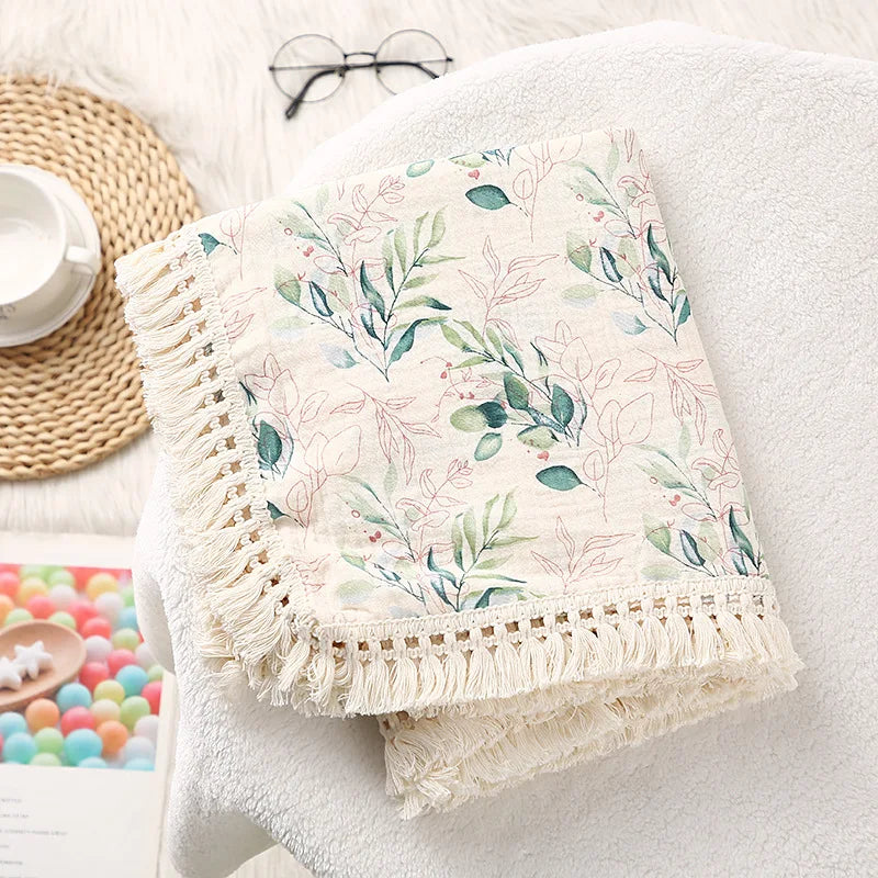 Cotton Muslin Swaddle Blankets