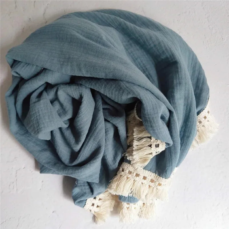 Cotton Muslin Swaddle Blankets