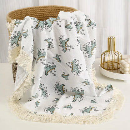 Cotton Muslin Swaddle Blankets