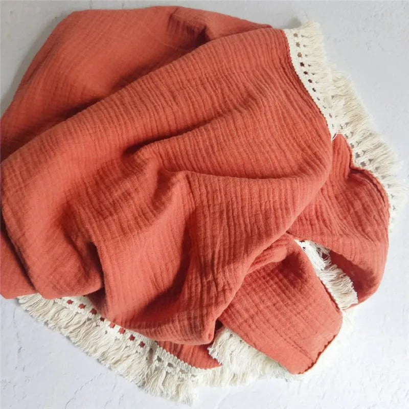 Cotton Muslin Swaddle Blankets