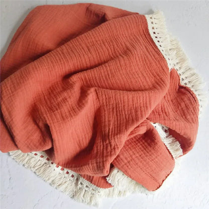 Cotton Muslin Swaddle Blankets