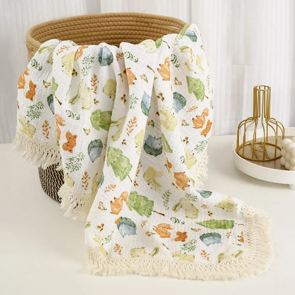 Cotton Muslin Swaddle Blankets