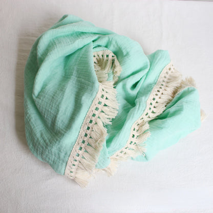 Cotton Muslin Swaddle Blankets