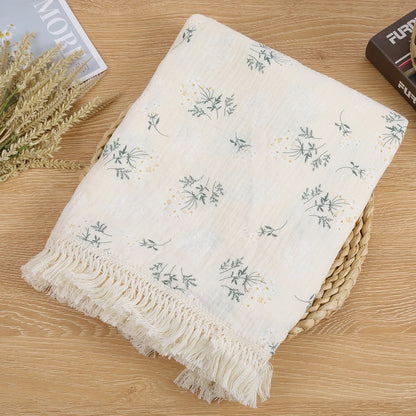Cotton Muslin Swaddle Blankets